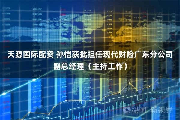 天源国际配资 孙恺获批担任现代财险广东分公司副总经理（主持工作）